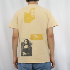 画像4: MAD ENGINE "Mona Lisa" アートプリントTシャツ M (4)