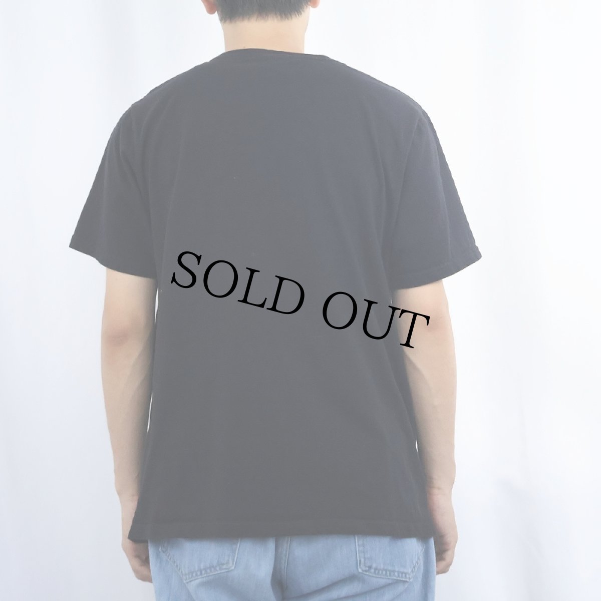 画像3: The Nightmare Before Christmas キャラクタープリントTシャツ BLACK L (3)