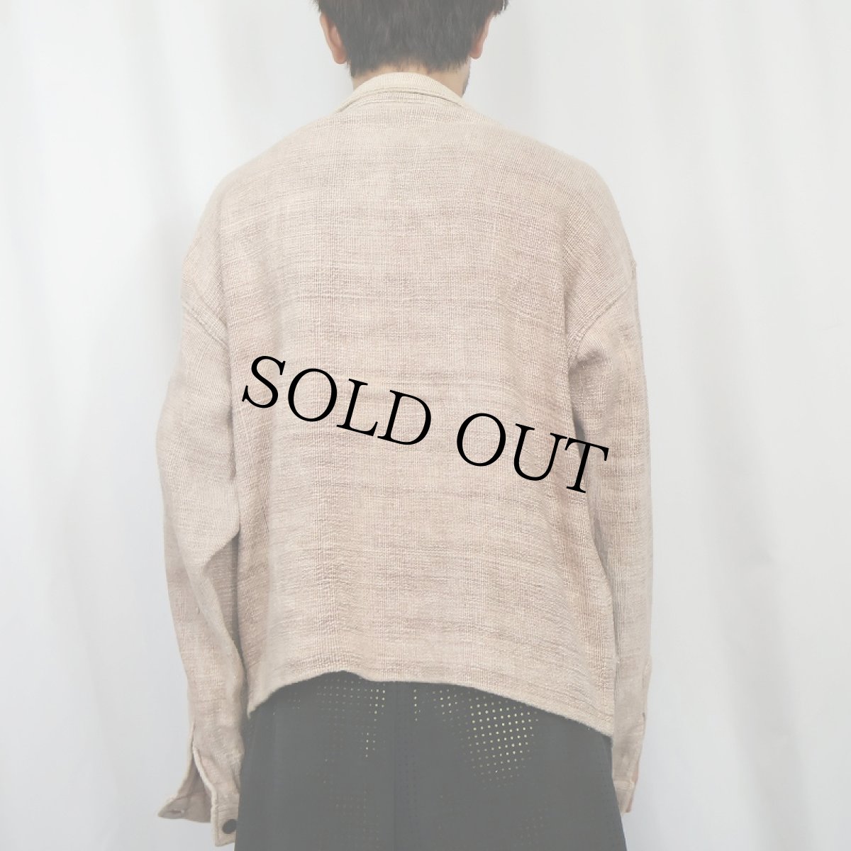 画像3: 2トーン コットンラグジャケット (3)