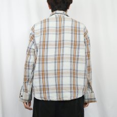 画像3: 70〜80's FROSTPROOF USA製 チェック柄 ヘビーネルシャツ XL (3)