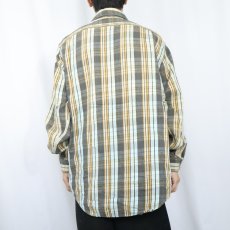 画像3: 70's MONTGOMERY WARD チェック柄 ヘビーネルシャツ XL (3)