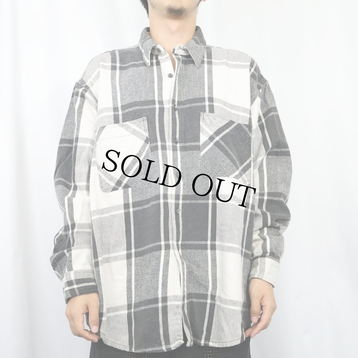 画像2: 80〜90's ST JOHN'S BAY "BIGMAC FLANNEL" チェック柄 ヘビーネルシャツ (2)