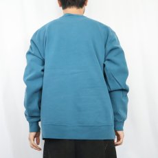 画像3: 90's Champion USA製 ロゴ刺繍 前Vスウェット XXL (3)
