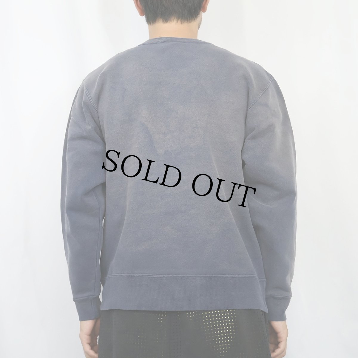 画像3: 90's Champion USA製 ロゴ刺繍 前Vスウェット M (3)