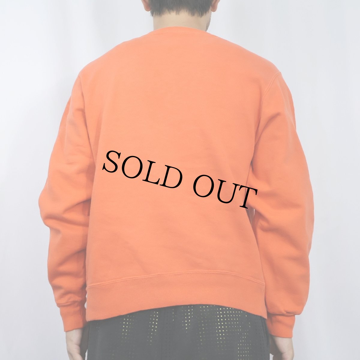 画像3: 90's Champion USA製 ロゴ刺繍 前Vスウェット L (3)