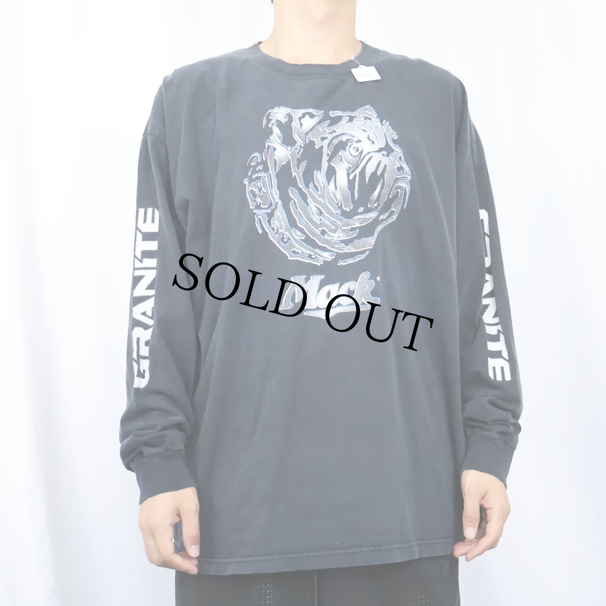 画像2: Mack Trucks トラックメーカー ロゴプリントロンT BLACK 2XL (2)