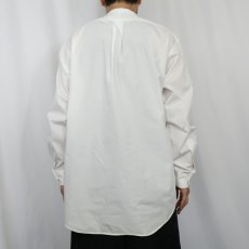 画像3: POLO Ralph Lauren "POSTBOY" バンドカラー コットンシャツ M (3)