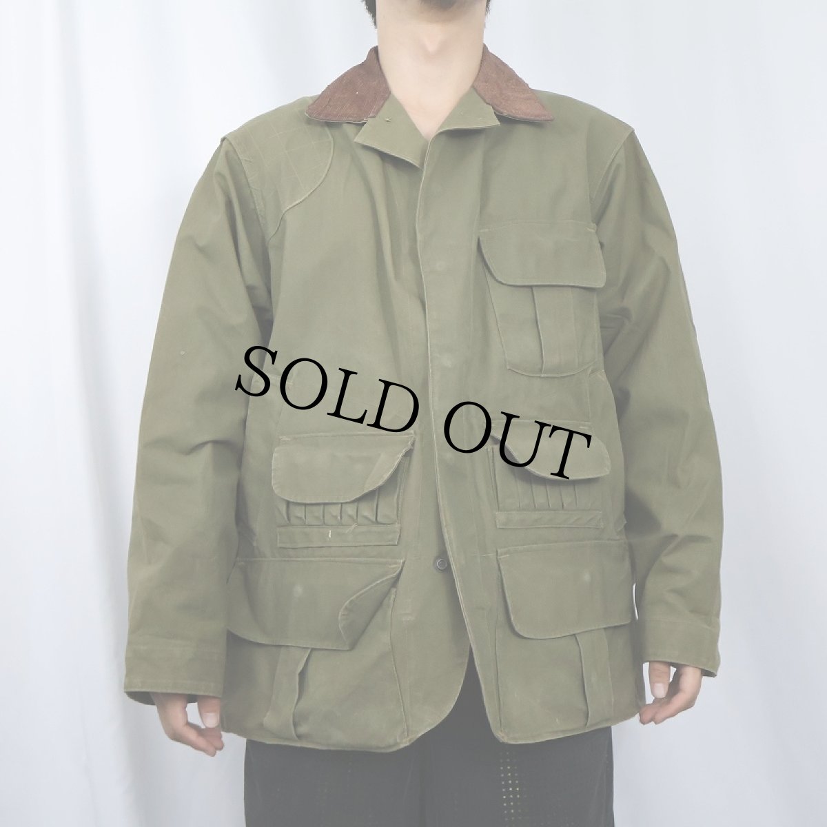 画像2: 50's HINSON Bodyguard ハンティングジャケット SIZE44 (2)