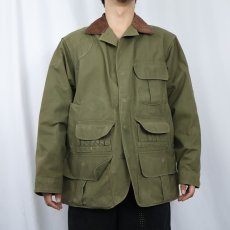 画像2: 50's HINSON Bodyguard ハンティングジャケット SIZE44 (2)