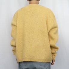 画像3: 60's Jockey Vネック モヘアニットセーター XL (3)