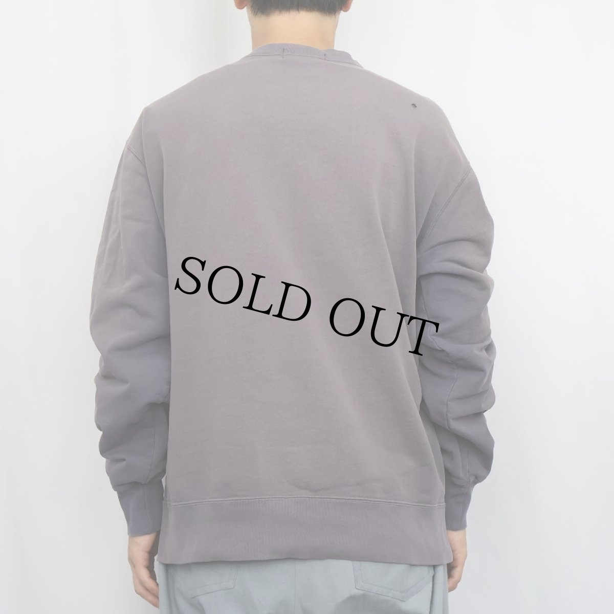 画像3: POLO Ralph Lauren ロゴ刺繍 フェードスウェット M (3)