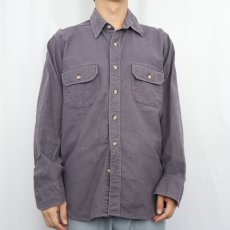 画像2: 70's Woolrich USA製 シャモアクロスシャツ  (2)