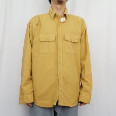 画像2: 80's FIVE BROTHER USA製 シャモアクロスシャツ XL (2)