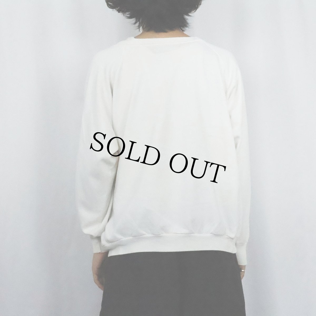 画像3: 80's SNOOPY "Knott's" キャラクター 発泡プリントラグランスウェット (3)