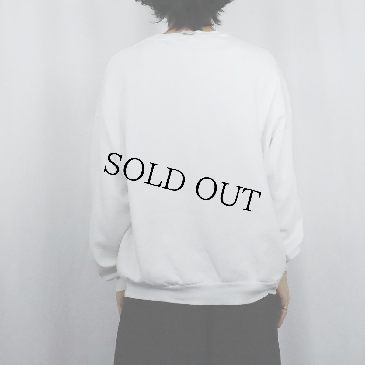 画像3: 90's SNOOPY USA製 "HAND WITH CARE" キャラクタープリントスウェット XL (3)