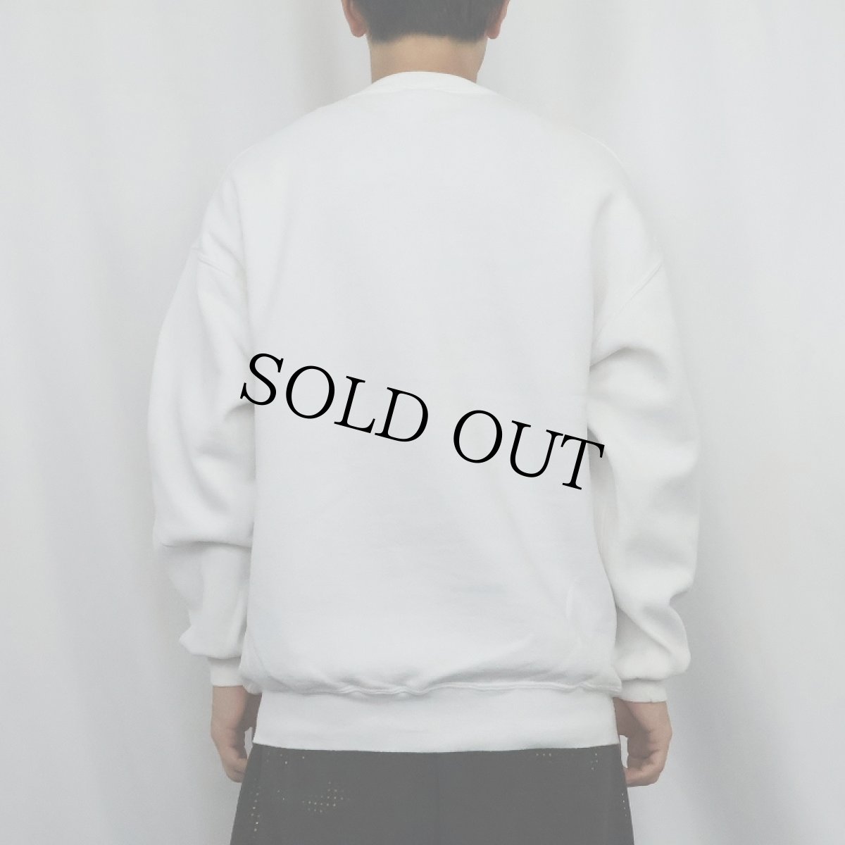 画像3: 90's USA製 "Husky" 犬プリントスウェット XL (3)