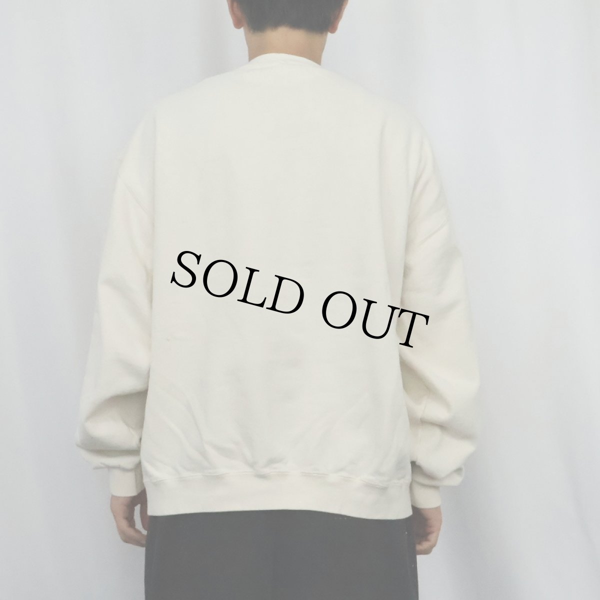 画像3: 90's USA製 "PUG" 犬プリントスウェット XL (3)