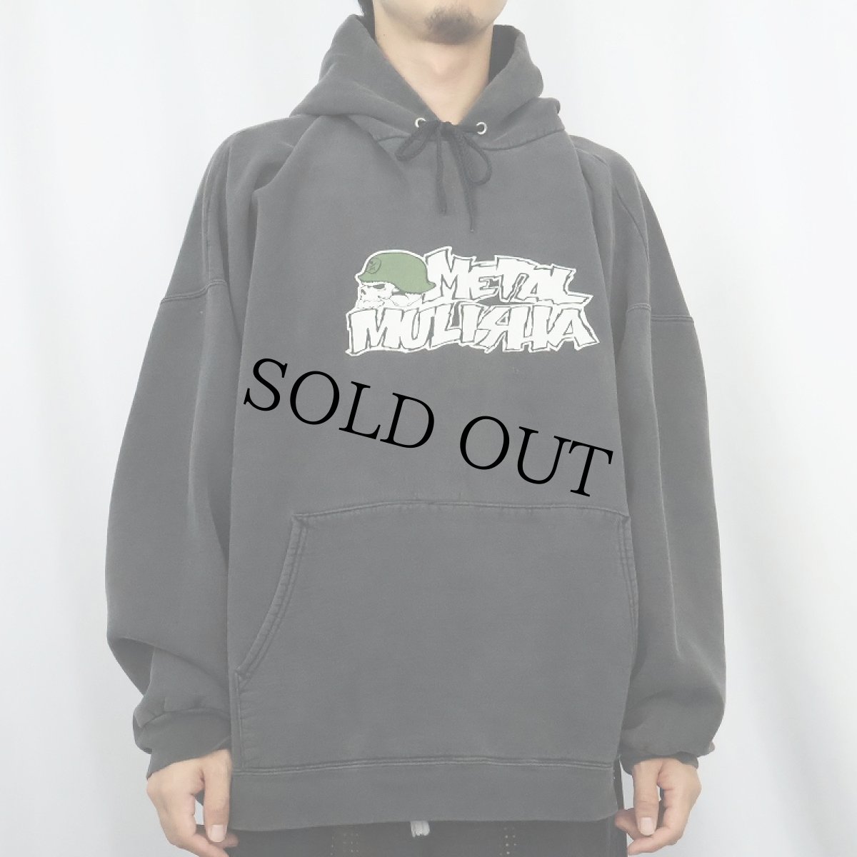 画像2: METAL MULISHA ロゴプリントスウェットフーディー XXL (2)