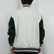画像3: 90〜2000's FRUIT OF THE LOOM 2トーン スウェットスタジャン XL (3)