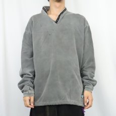 画像2: 90's alf USA製 チロリアンテープ スウェット XL (2)