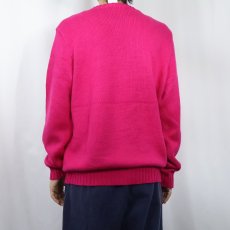 画像3: POLO Ralph Lauren ロゴ刺繍 コットンニットセーター M (3)
