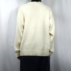 画像3: 80〜90's Eddie Bauer コットンニットセーター L (3)
