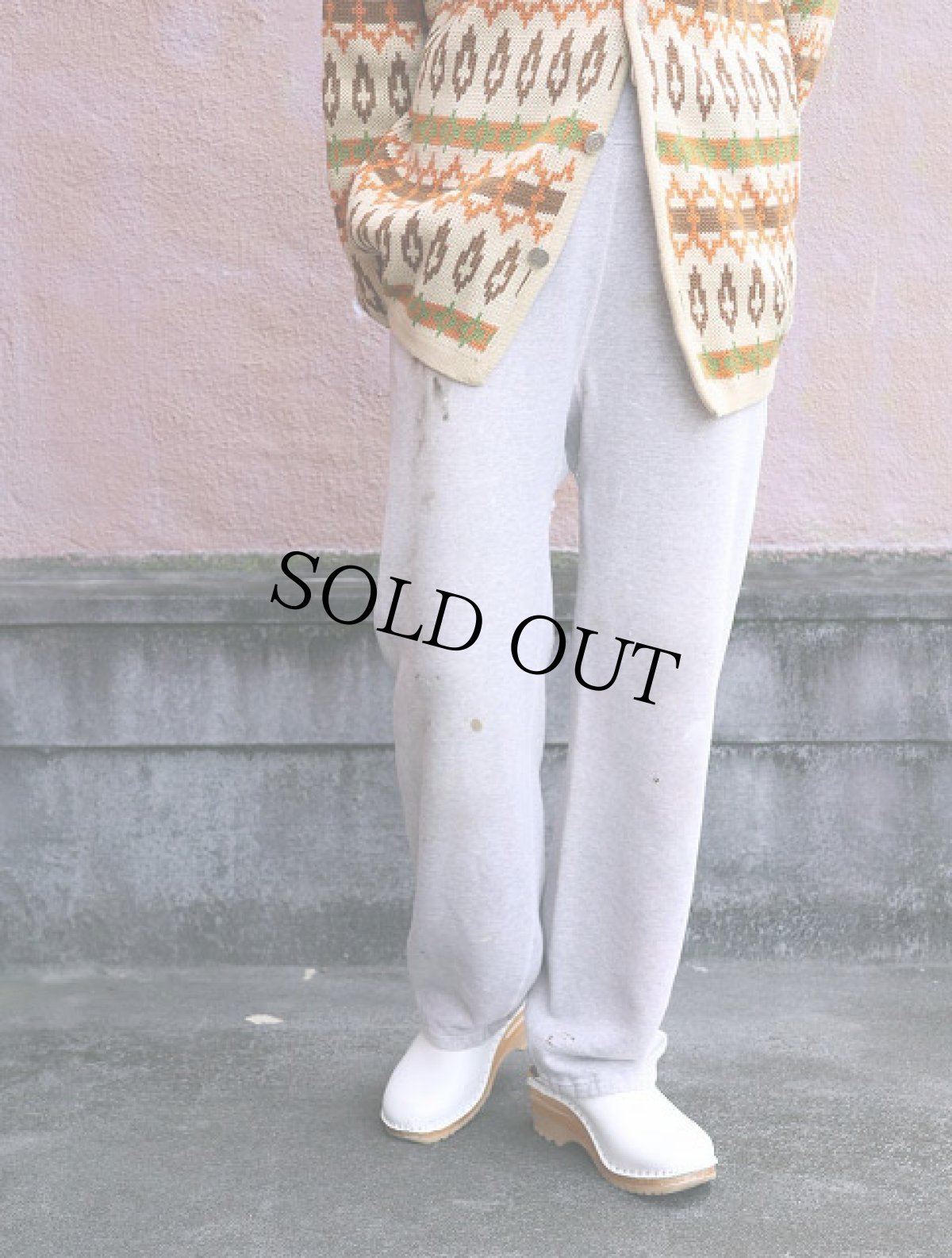 画像2: 【SALE】 50〜60's スウェットパンツ W20-33 (2)