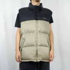 画像2: 90's Eddie Bauer EBTEK 2トーン グースダウンベスト XL (2)