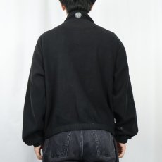 画像3: 90's Eddie Bauer EBTEK "POLARTEC" フリースジップジャケット BLACK M (3)