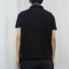 画像3: 90's Eddie Bauer EBTEK USA製 ロゴ刺繍 フリースベスト BLACK XS (3)