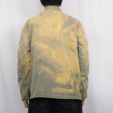 画像5: Levi's カットオフ ブリーチ加工 コットンジャケット L (5)