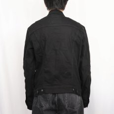 画像3: Levi's 72334 ブラックデニムジャケット M (3)