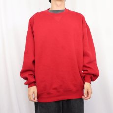 画像2: 90's RUSSELL ATHLETIC USA製 前V 無地スウェット XXL (2)