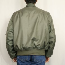 画像3: 80's U.S.AIR FORCE CWU-45/P フライトジャケット LARGE (3)