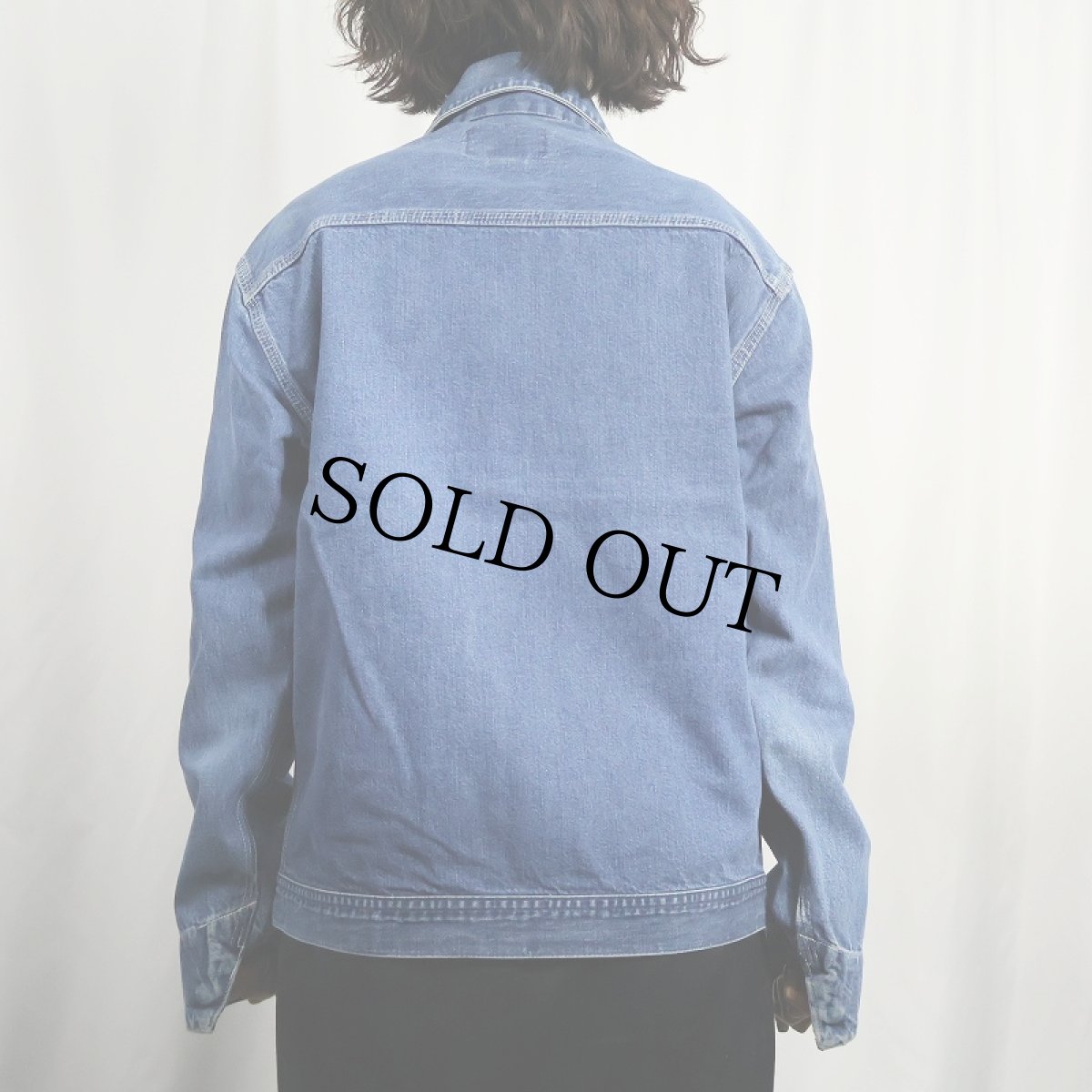 画像3: 70's OSH KOSH USA製 ワッペン付き デニムジップジャケット SIZE40 (3)