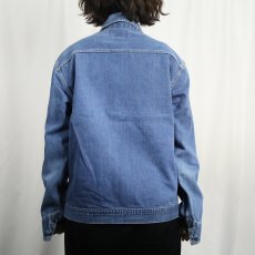 画像3: 70's OSH KOSH USA製 ワッペン付き デニムジップジャケット SIZE40 (3)
