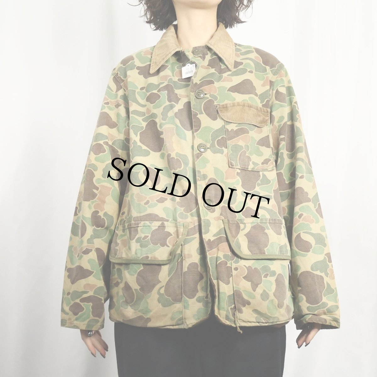 画像2: 70's RED HEAD ダックハンターカモ柄 ハンティングジャケット (2)