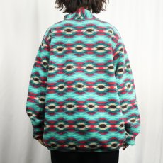 画像3: 2015AW Patagonia 総柄 スナップT XL (3)