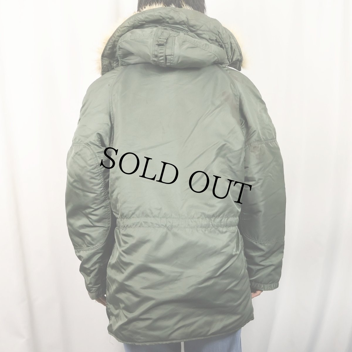 画像3: 60's U.S.AIR FORCE N-3B フライトジャケット MEDIUM (3)