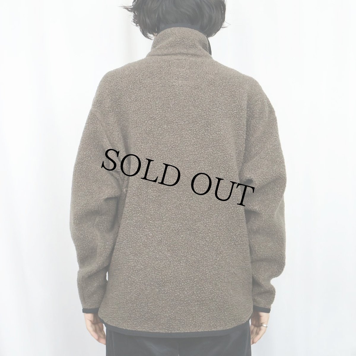 画像3: 90's NIKE ACG 犬タグ ロゴ刺繍 ボアフリースジャケット M (3)