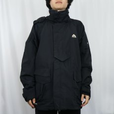画像2: NIKE ACG "OUTER LAYER 3" ナイロンシェルジャケット BLACK L (2)