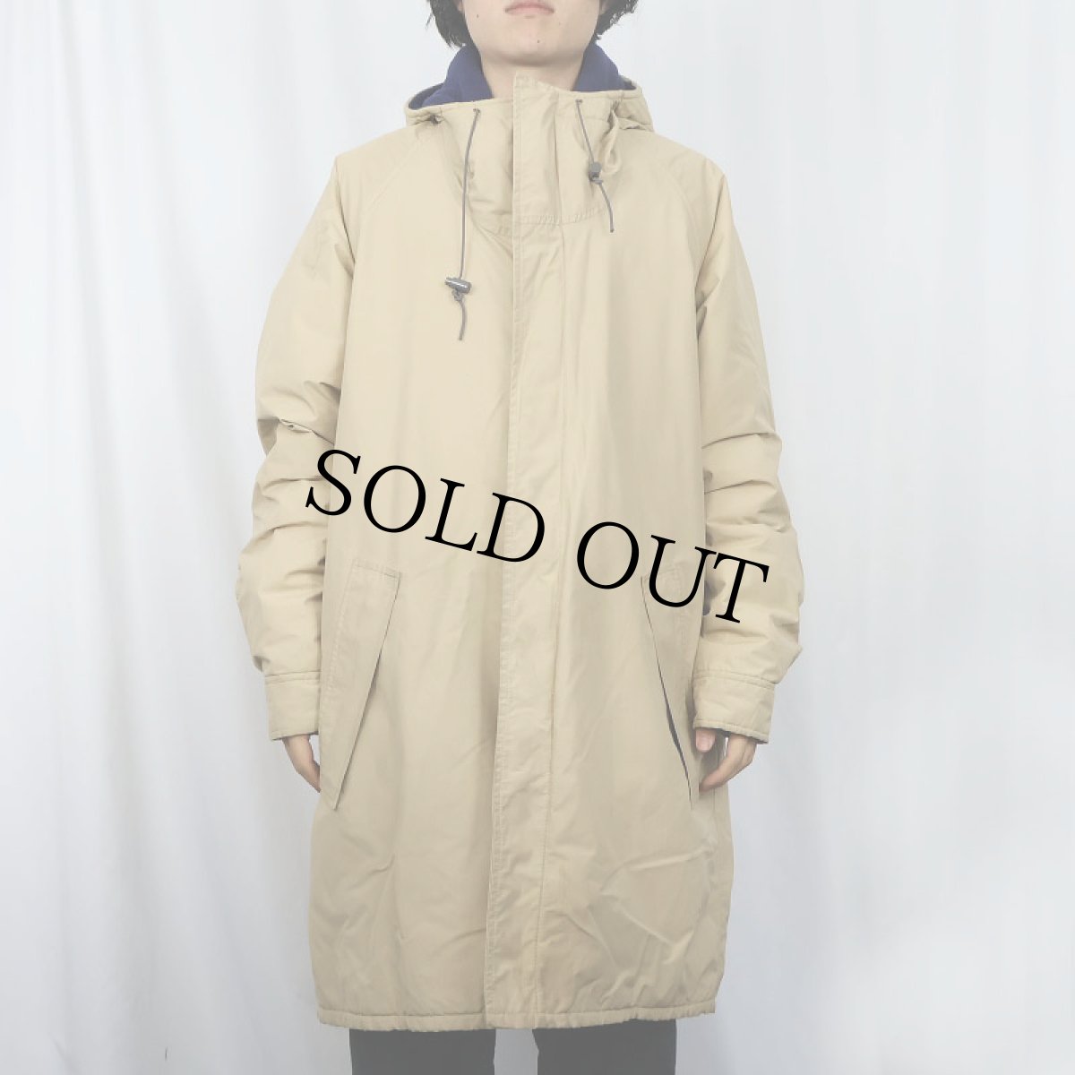 画像2: 90's LANDS' END USA製 "GORE-TEX" フードコート L (2)