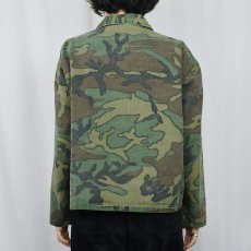 画像3: 80's〜 BLACK SHEEP ウッドランドカモ柄 コットンジャケット  (3)