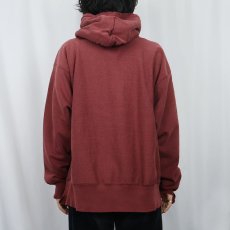画像3: Champion REVERSE WEAVE "UNIVERSITY OF MASSACHUSETTS" プリントスウェットフーディー XL (3)