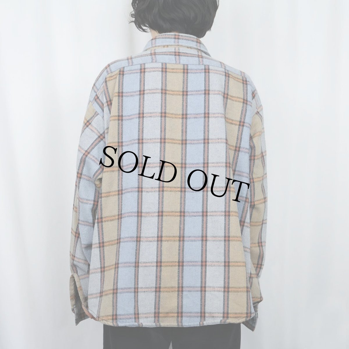 画像3: 70〜80's FIVE BROTHERS USA製 チェック柄 ヘビーネルシャツ 2XL (3)