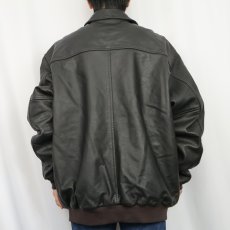 画像3: L.L.Bean USA製 "A-2 TYPE" フライトレザージャケット XL (3)