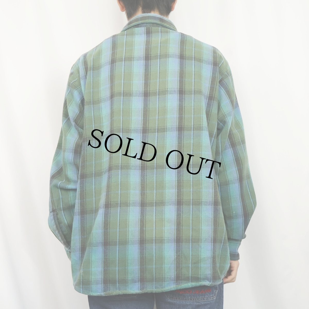 画像3: 80's OSH KOSH チェック柄 ヘビーネルシャツ (3)