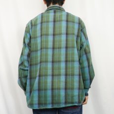 画像3: 80's OSH KOSH チェック柄 ヘビーネルシャツ (3)