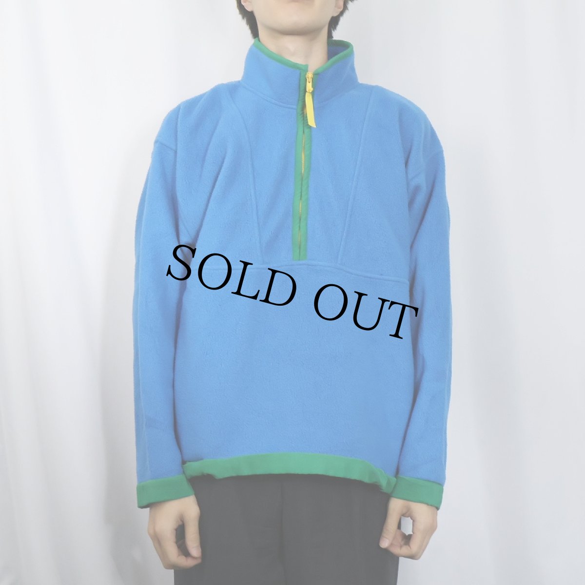 画像2: 【SALE】 GAP "ARCTIC LIGHT FLEECE" ハーフジップ フリースジャケット M (2)