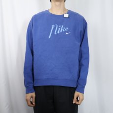 画像2: 90〜2000's NIKE USA製 ロゴプリントスウェット L (2)